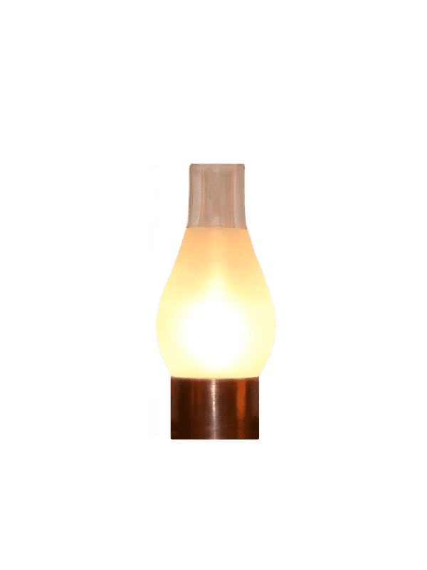 Hurricane Shade — power sources accessory for CopperSmith copper lanterns