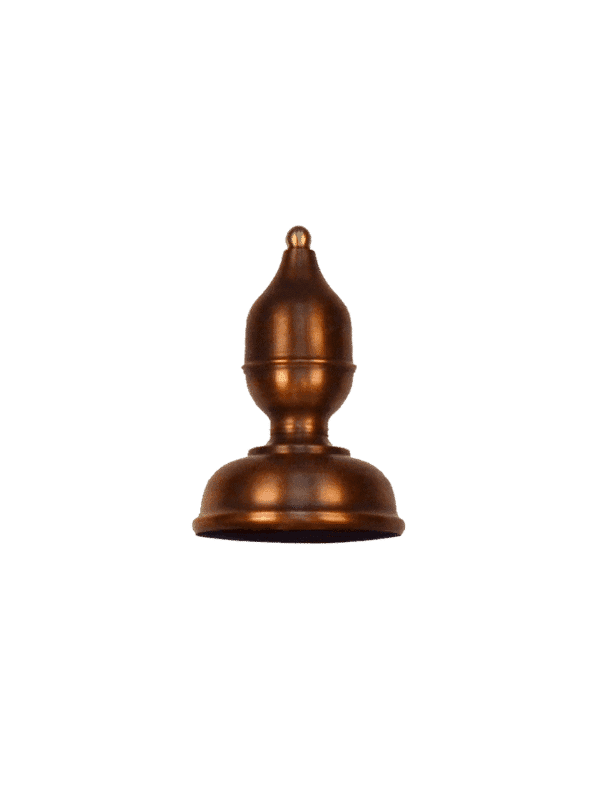 London Top — decorative options accessory for CopperSmith copper lanterns