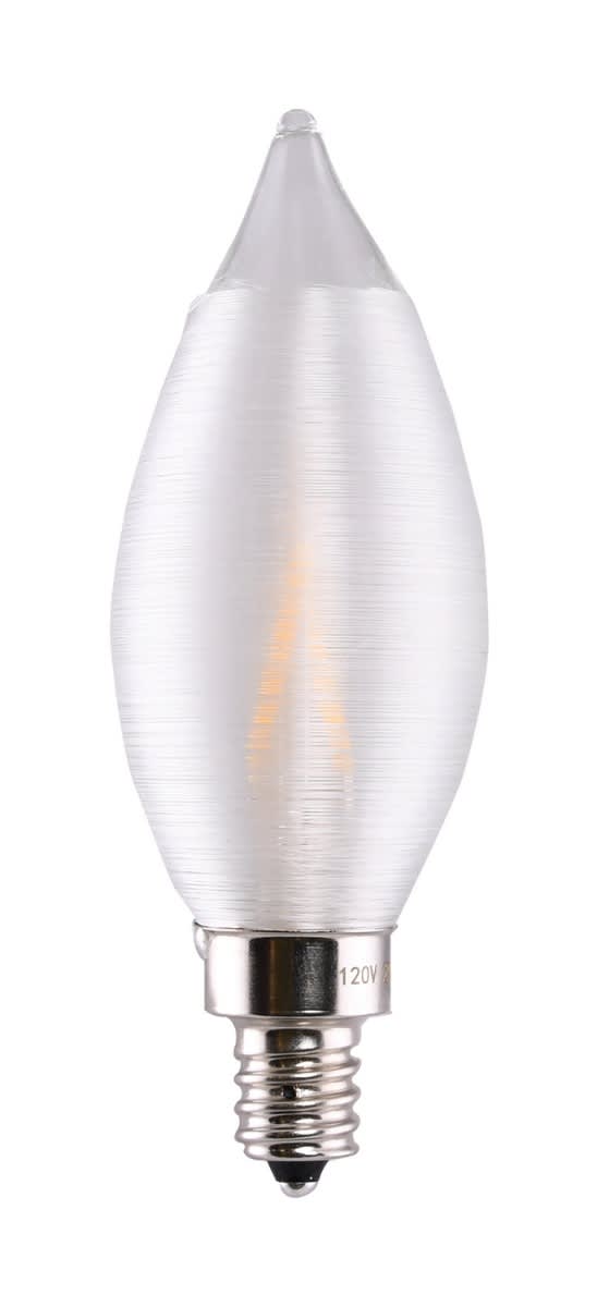 CA11 Candle Filament LED 2W (6-pack) — replacement bulb for CopperSmith electric lanterns (E12 socket)